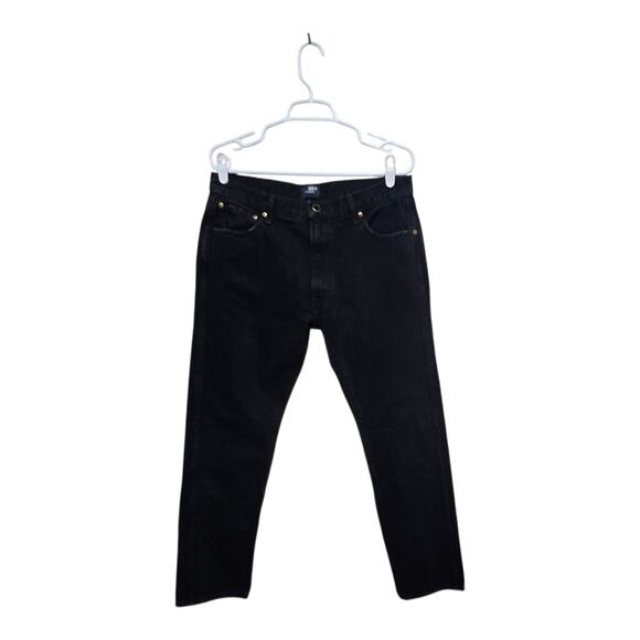 Khaite Kyle Black Jeans Women’s Size 28 Straight Leg Denim - Picture 1 of 9